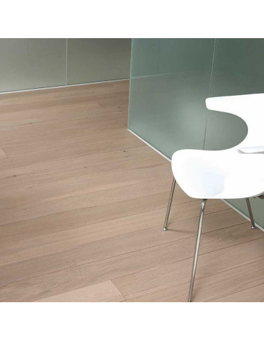 Parquet prefinito rovere biancospino "prima 140 smart naturplus2 country" Listone Giordano