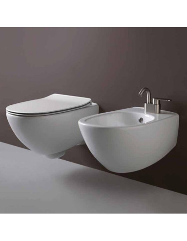 Flaminia Spin Wand-WC Goclean Bidet...