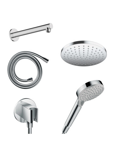 Hansgrohe Kit Kopfbrause, Arm,...