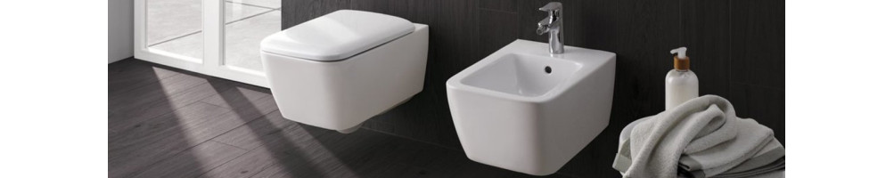 Toilette - Bidet - Komplett-Set |Quaranta Ceramiche srl